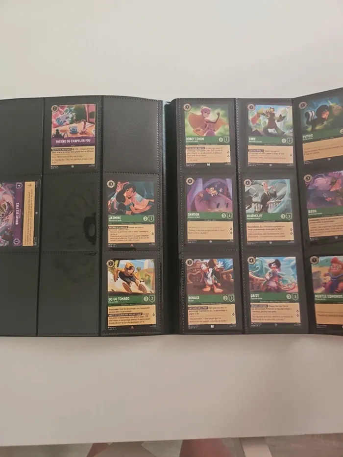 Classeur cartes Lorcana - La mer azurite - 150 cartes - photo numéro 4