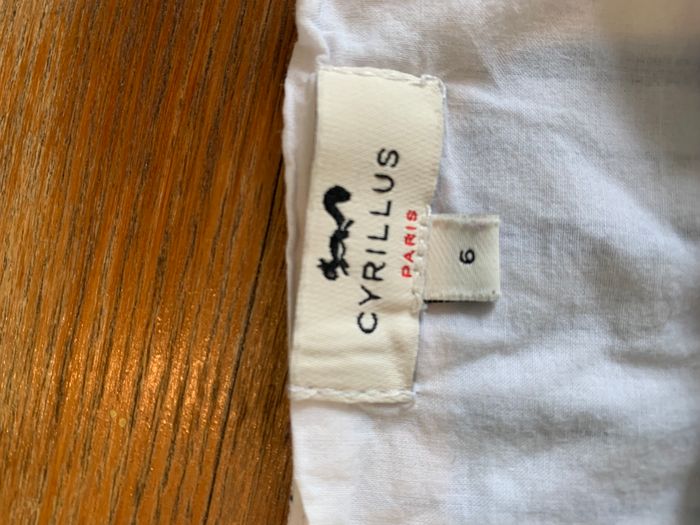 Combishort blanche et marine Cyrillus 6 ans - photo numéro 7