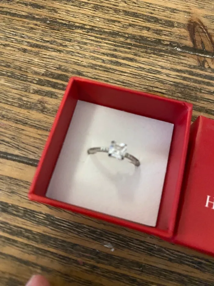Bague Solitaire Celina Histoire d’Or – Argent 925 & Oxyde de Zirconium - photo numéro 2