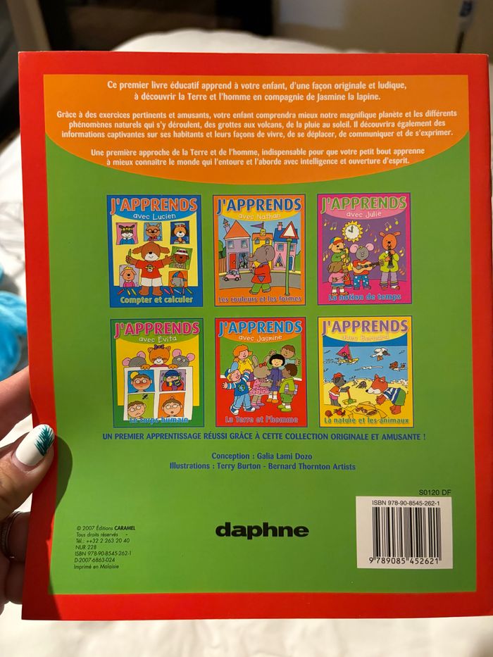 Livre fin j’apprends avec Jasmine la terre et l’homme - photo numéro 3
