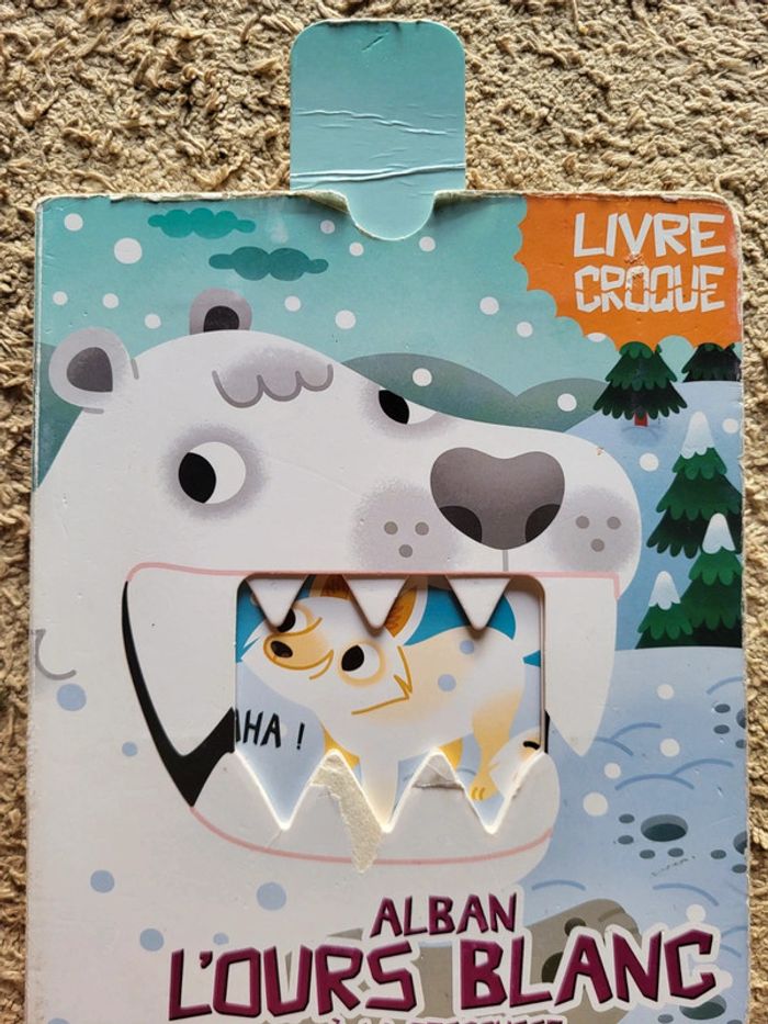 Livre croque "Alban l'ours blanc à la rescousse" - photo numéro 2