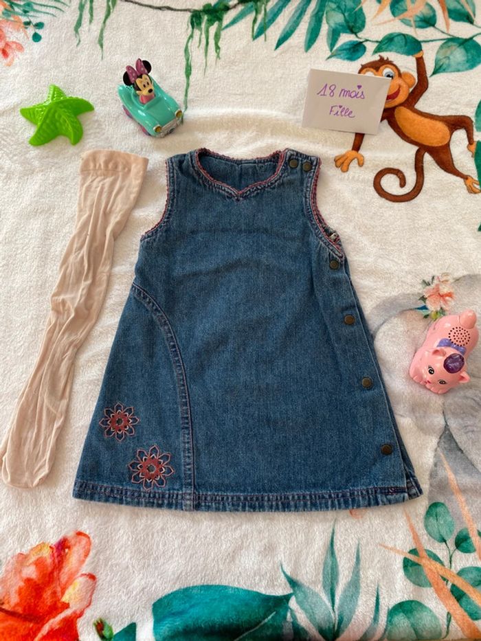 Robe en jeans 18 mois
