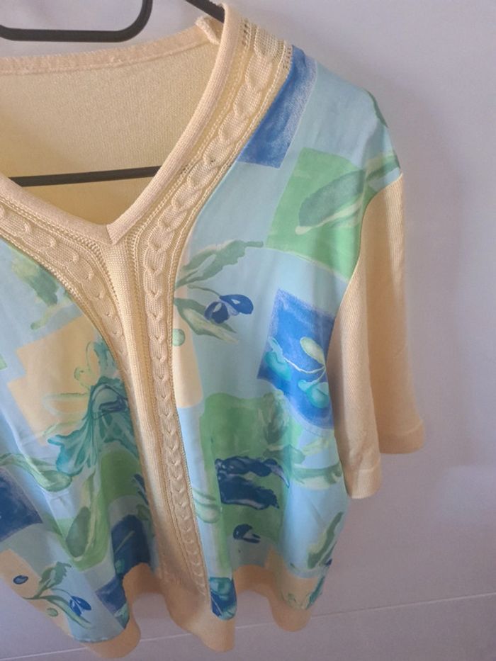 Pull manche courte vintage - photo numéro 2