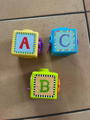 Cubes apprentissage éveil