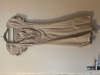 Robe crème lin