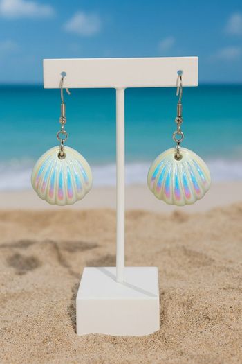 Boucles d’oreilles coquillages
