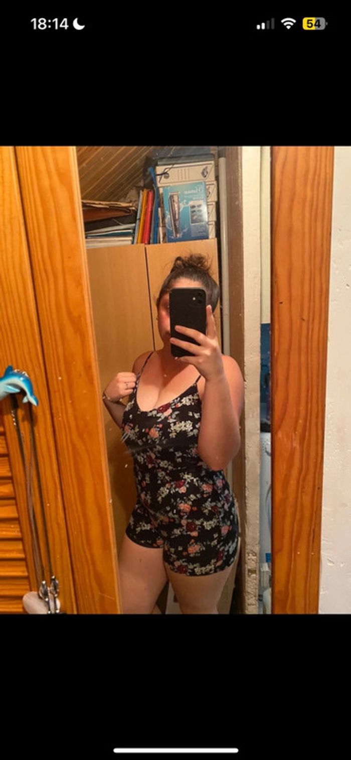 Combi short à fleur - photo numéro 2