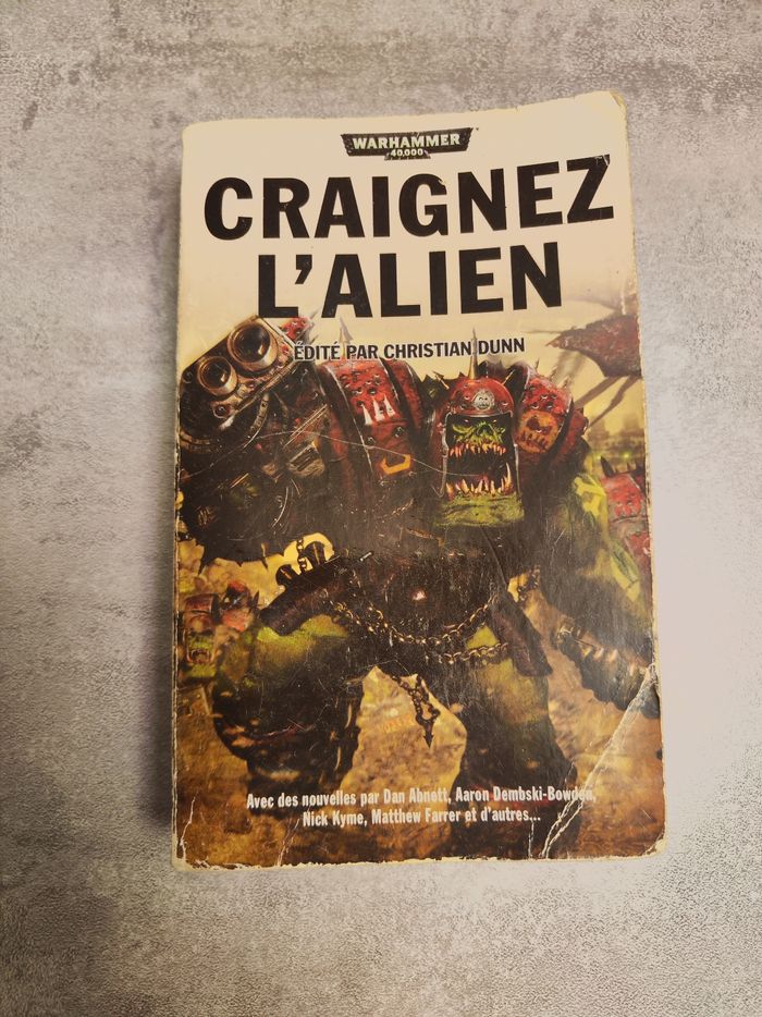 Livre craignez l'alien
