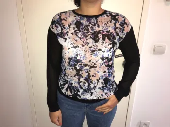 Top en mousseline