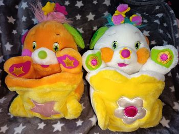 Lot de 2 popples pizzazzy jazzy et popsy daisy