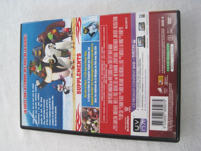 Lot de DVD films d'animation ou dessins animés comme neufs - photo numéro 3