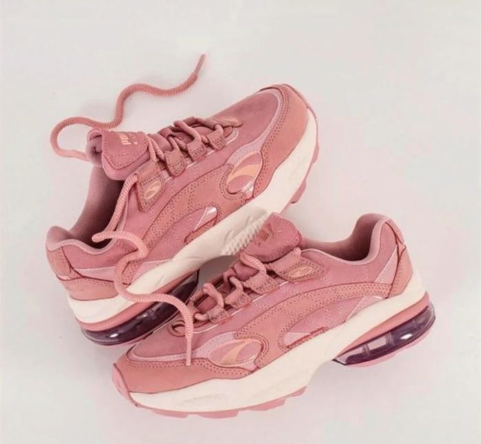 Baskets puma cell venom roses neuves