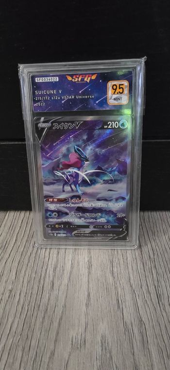 Carte pokemon suicide gradué par pca
