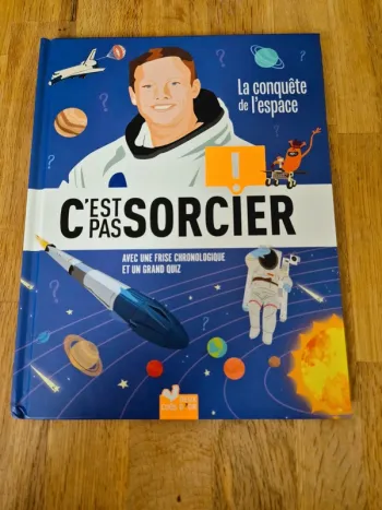 Livre C'est pas Sorcier La conquête spaciale