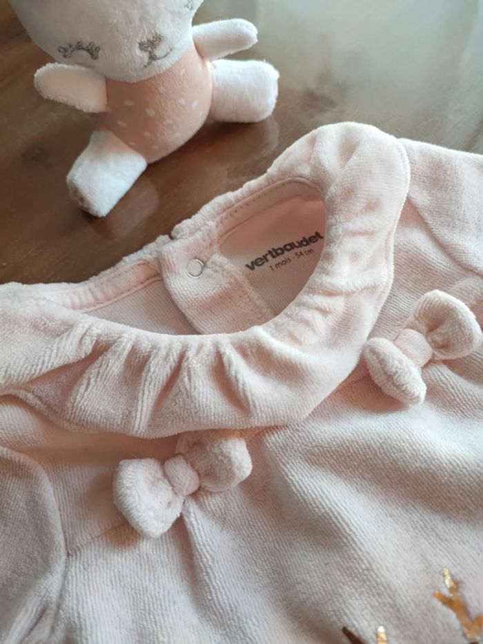 Pyjama 2 pièces rose - photo numéro 4