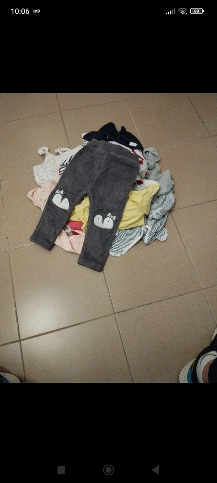 Lot de vêtements bébé fille 18 mois