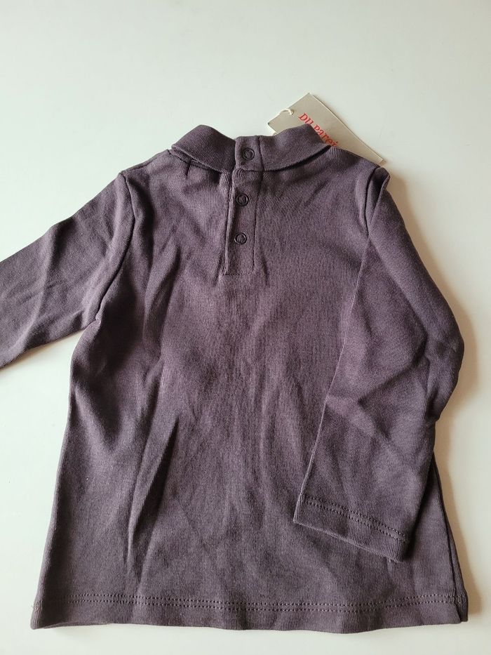 T shirt col roule ML 12 mois - photo numéro 2
