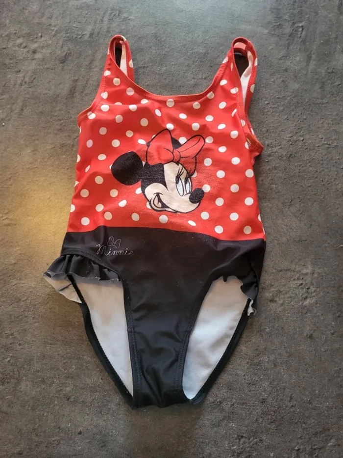 Maillot de bain minnie 4/5 ans