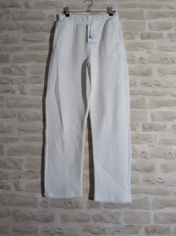 Jogging blanc Bershka – NEUF avec étiquette Taille S