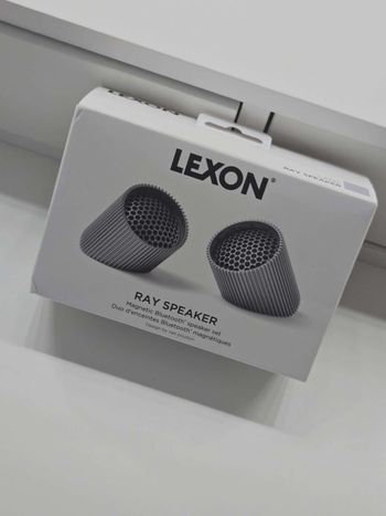 Enceinte Bluetooth Lexon Grise