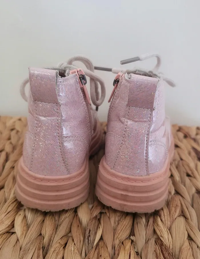 Bottine brillante rose - photo numéro 2