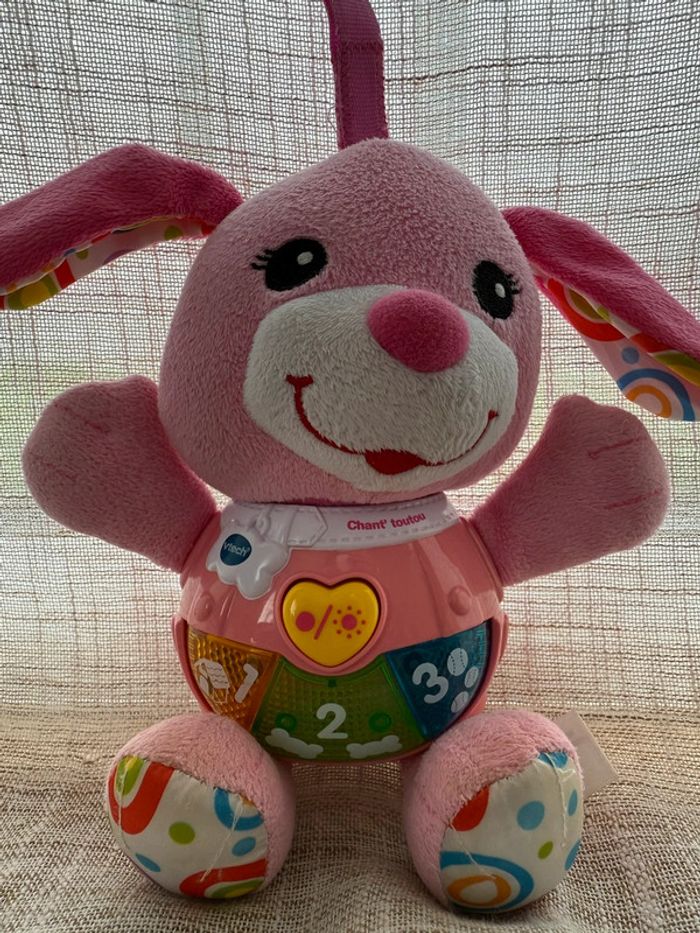 Chant’toutou rose Vtech / Jouet d’éveil