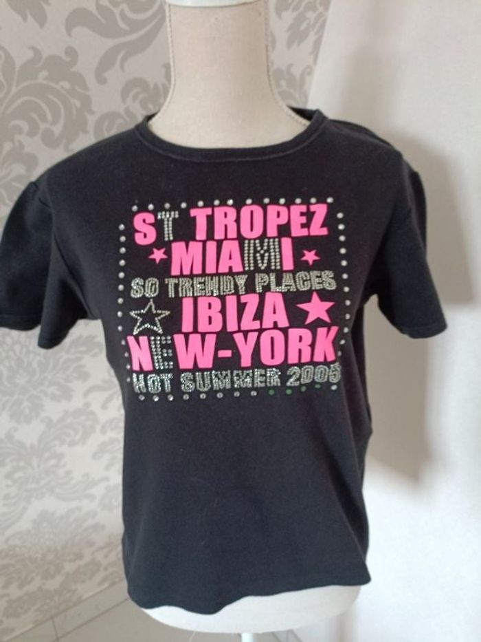 T-shirt strass taille L