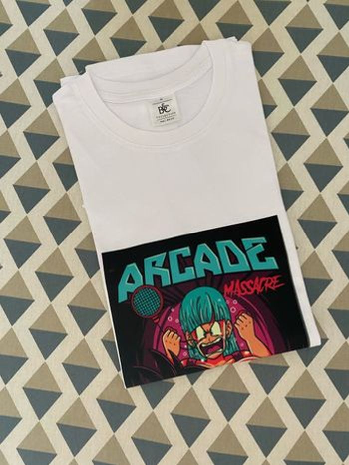 T-shirt dragon ball Z Arcade jeux vidéo taille M - photo numéro 2