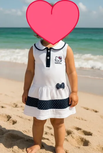Jolie robe été Hello kitty Sanrio 4ans