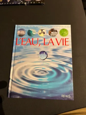 Livre pour enfants la grande imagerie fleurus l eau la vie