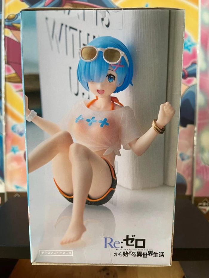Re:Zero - Figurine Rem Aqua Float Girls 10 cm Taito - photo numéro 4