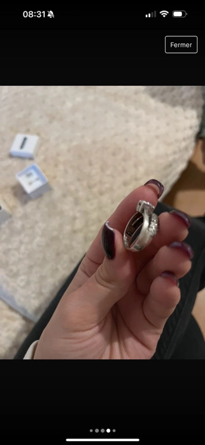 Bague femme argent - photo numéro 4