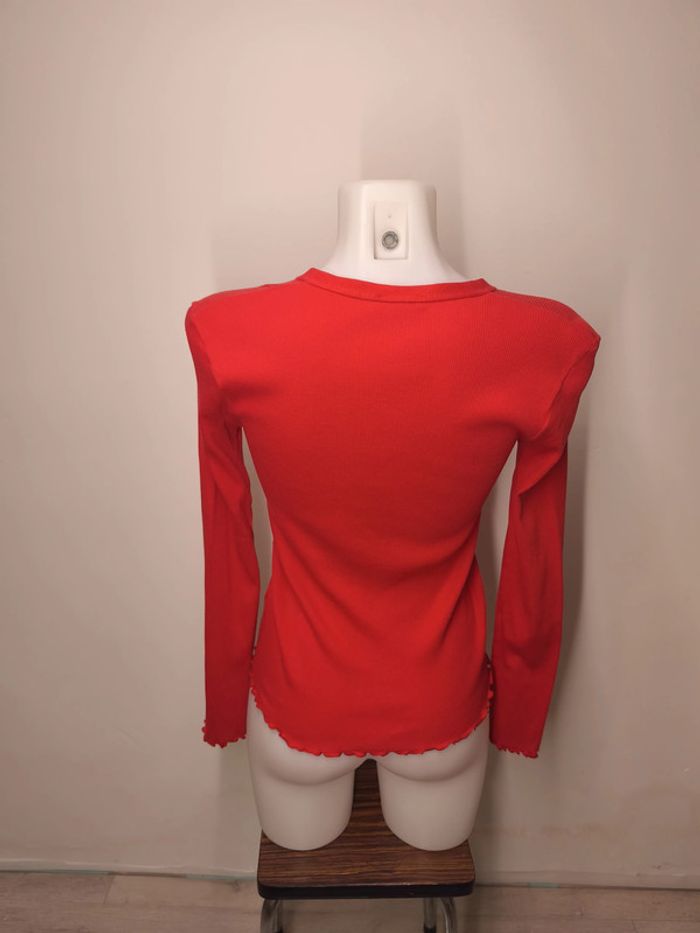 Pull Maison123 Femme Taille 42/44 Rouge - photo numéro 3