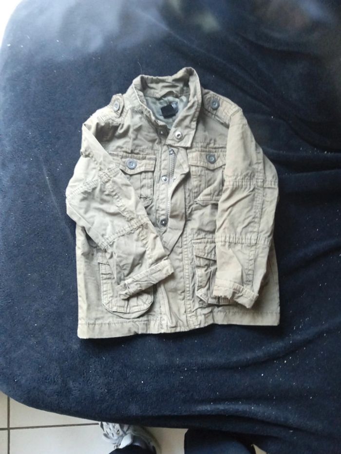 Veste army 2/3 ans