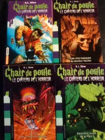 "Le Château de l'Horreur": tomes 1-2-3-4