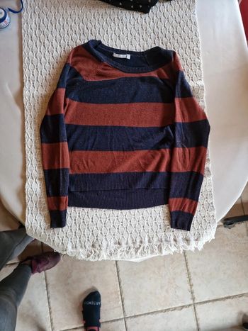 Pull rayé