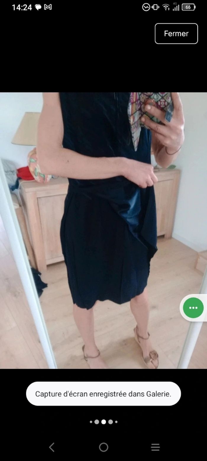 Ensemble robe et blazer noir c79 - photo numéro 6