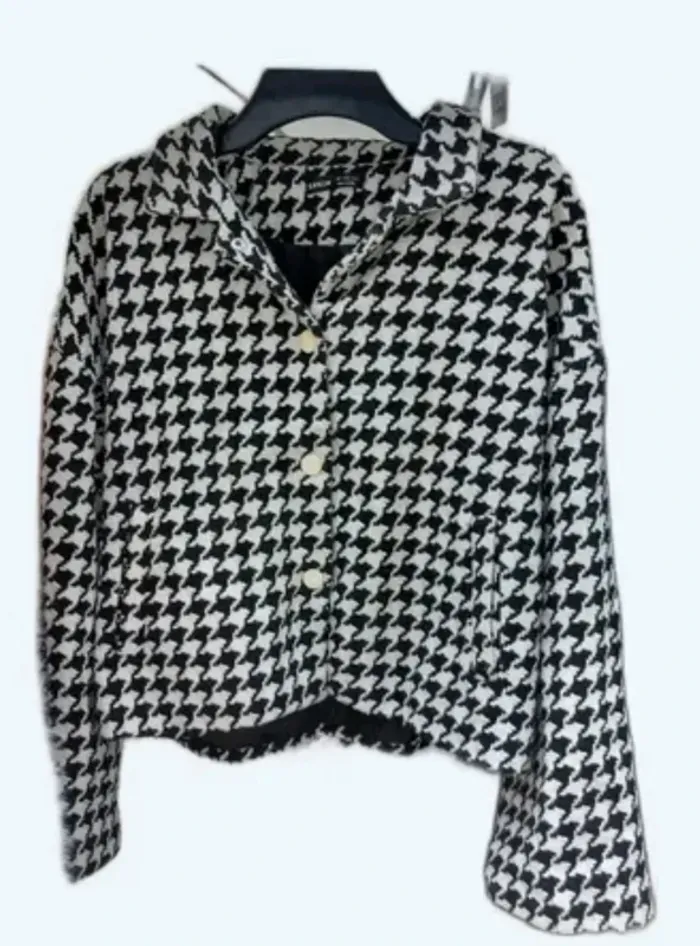 Veste pied de poule