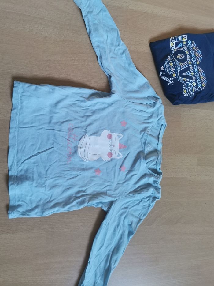 Lot de 4 t-shirts manches longues 3 ans - photo numéro 9