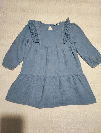 Robe en gaze de coton,  Primark taille 5-6 ans