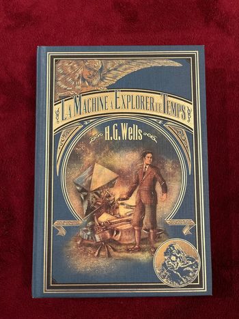 Livre fantastique La machine à explorer le temps HG Wells