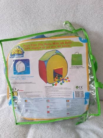 Tente magique de jeu neuve