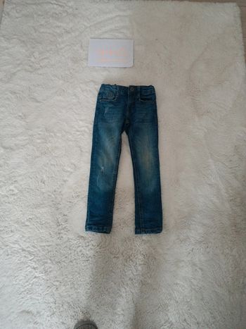 Jean slim bleu 4 ans