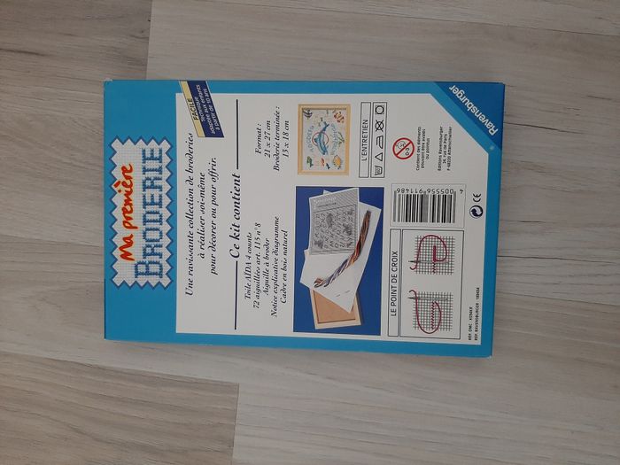 KIT MA PREMIÈRE BRODERIE "RAVENSBURGER" - NEUF - n°07 - photo numéro 2