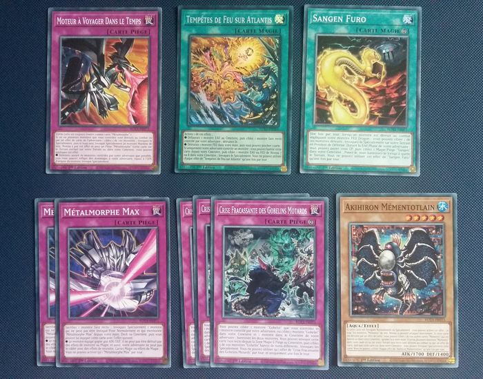 Yu-Gi-Oh ! Lots cartes ROTA - La Rage des Abysses - 1ère édition FR - photo numéro 3
