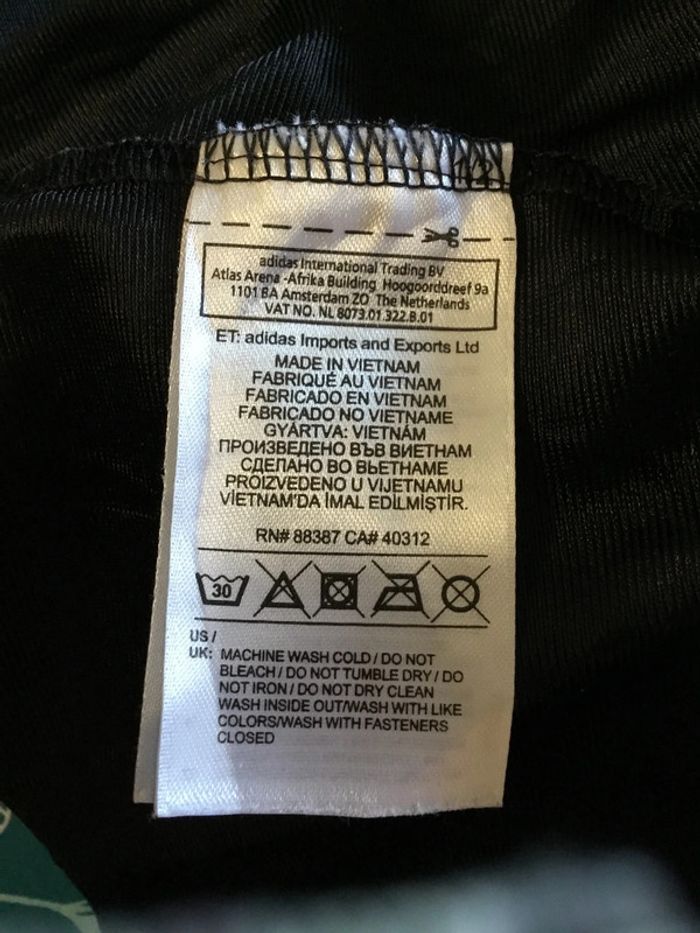 Sweat léger à capuche pour femme Adidas Rita Ora noir taille M 123 - photo numéro 10