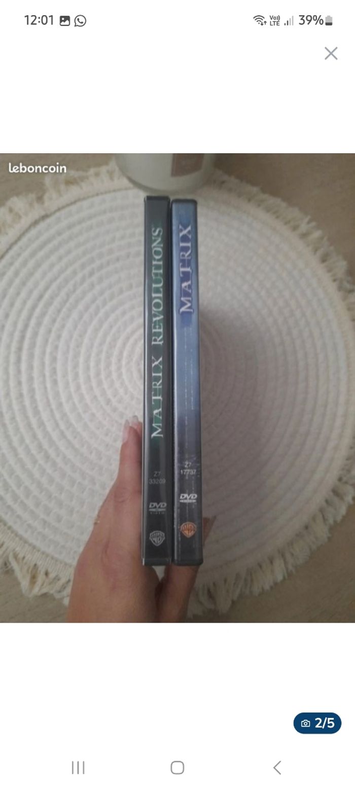 Lot DVD Matrix - photo numéro 2