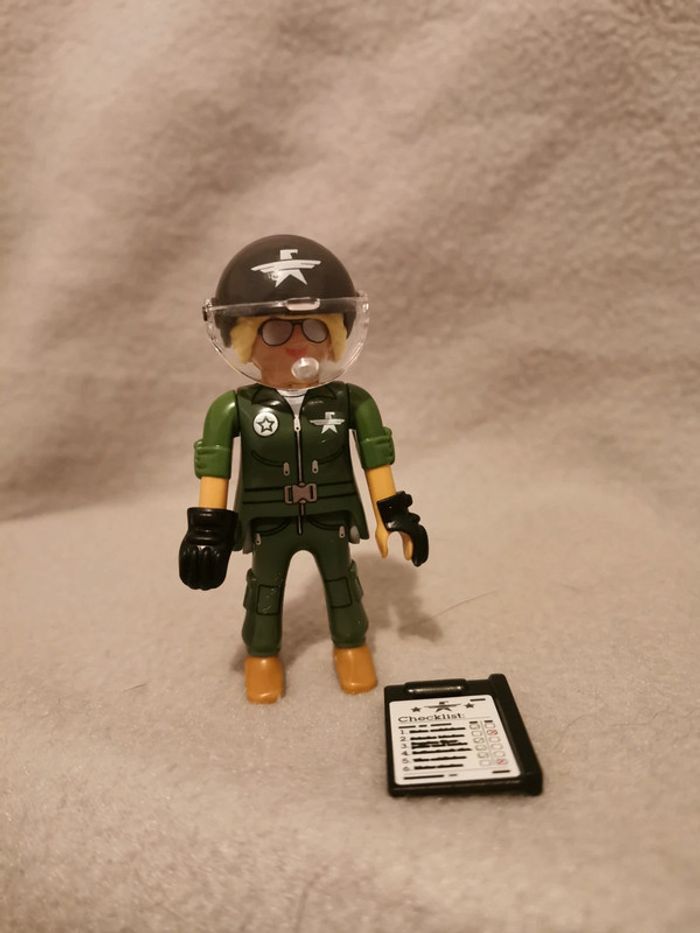 Playmobil aviatrice