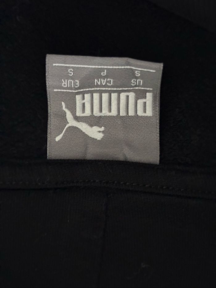 Sweat à capuche Puma, Taille S, Imprimé Blanc et Bandes Blanches sur les Épaules - photo numéro 6