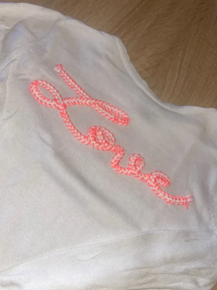 Pull blanc - photo numéro 2